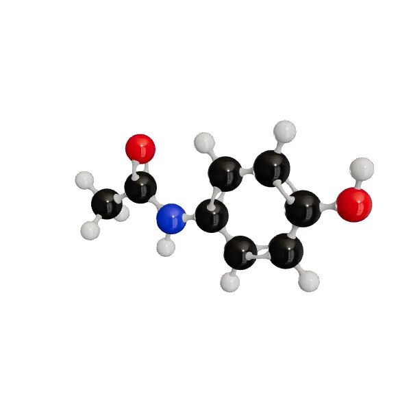 3D model of Acetaminophen