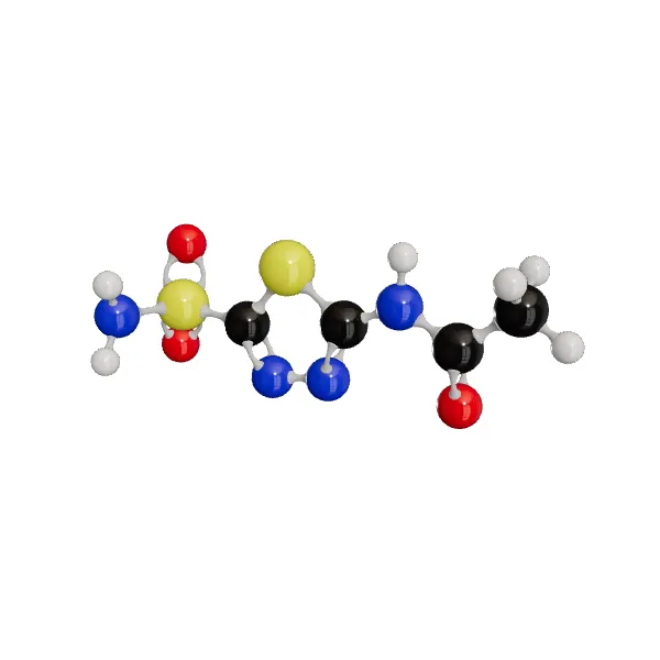 3D model of Acetazolamide