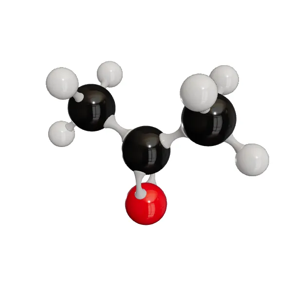 3D model of Acetone