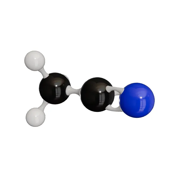 3D model of Acetonitrile