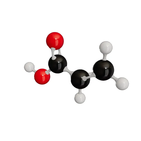 3D model of Acrylic Acid