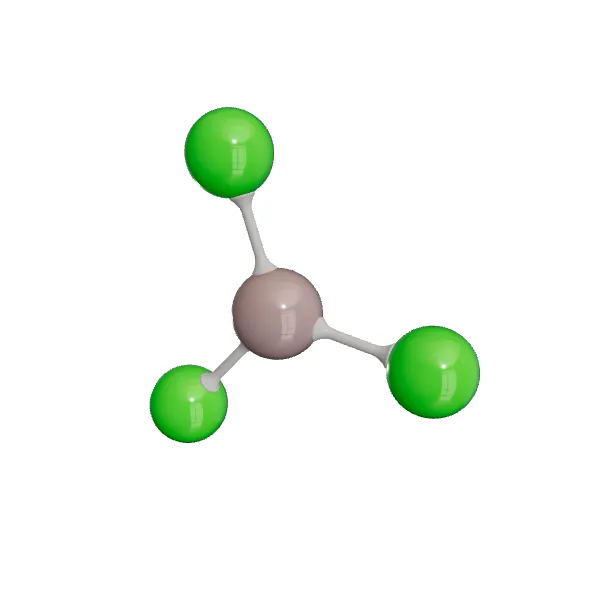 3D model of Aluminum Chloride