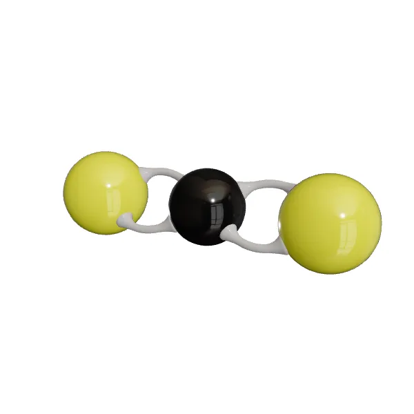 3D model of Carbon Disulfide