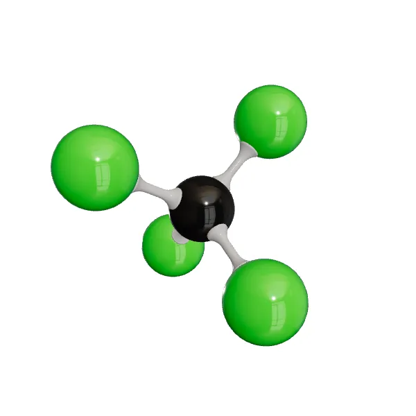 3D model of Carbon Tetrachloride