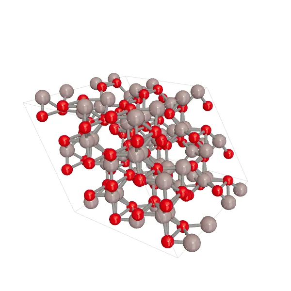 3D model of Corundum (Al₂O₃)