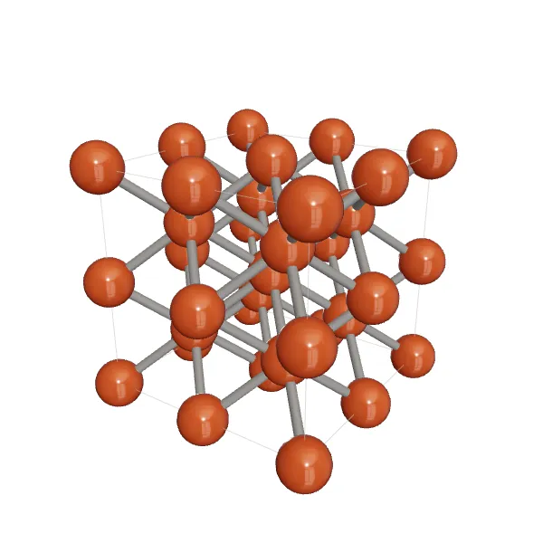 3D model of Iron (bcc)