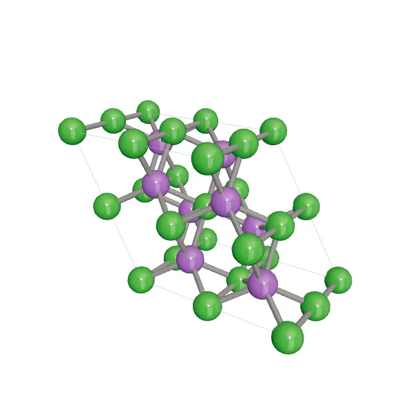 3D model of Nickel arsenide (NiAs)