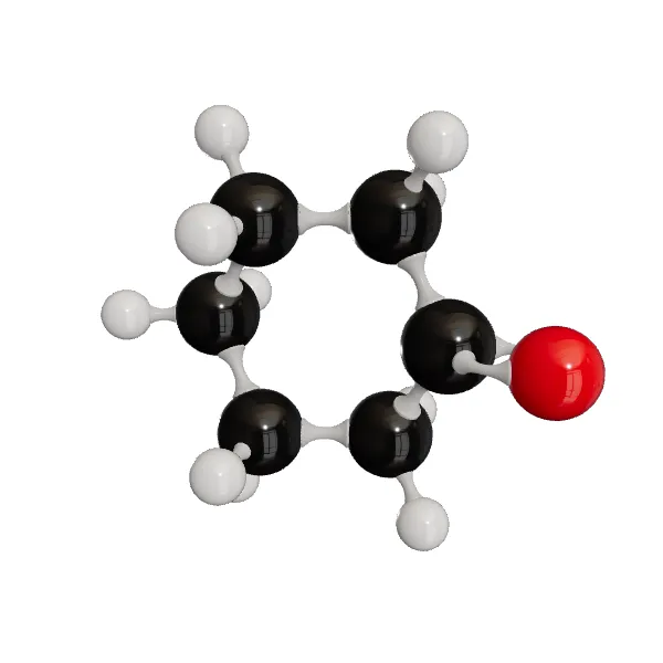 3D model of Cyclohexanone