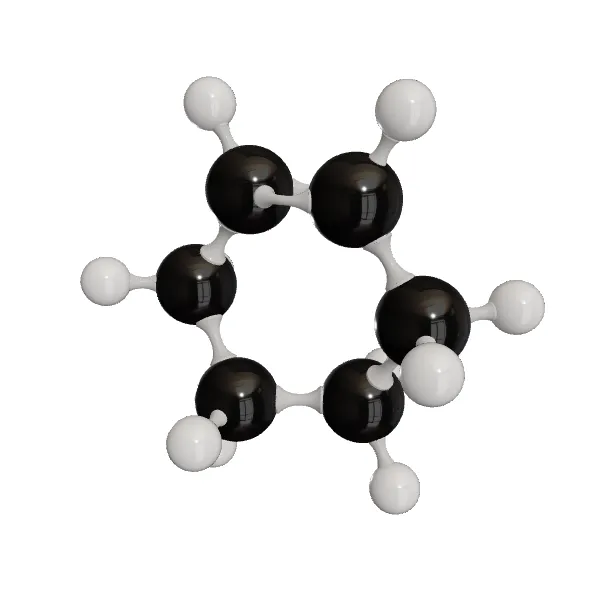 3D model of Cyclohexene