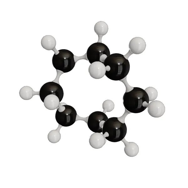 3D model of Cyclooctane