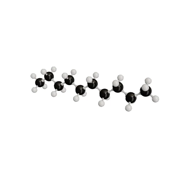3D model of Decane