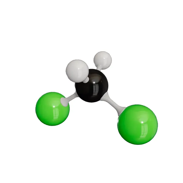 3D model of Dichloromethane