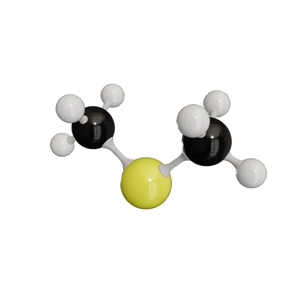 3D model of Dimethyl Sulfide