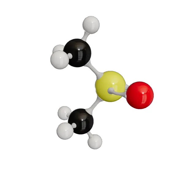 3D model of Dimethyl Sulfoxide