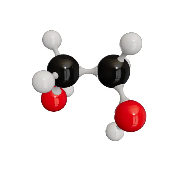 3D model of Ethylene Glycol