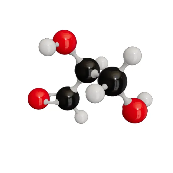 3D model of Glyceraldehyde