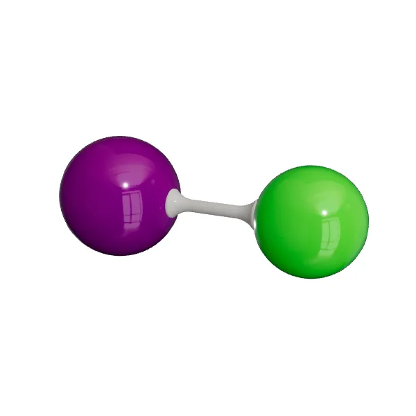 3D model of Iodine chloride