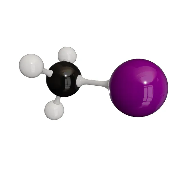 3D model of Methyl iodide