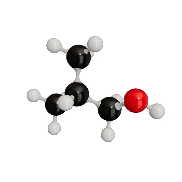 3D model of Isobutanol