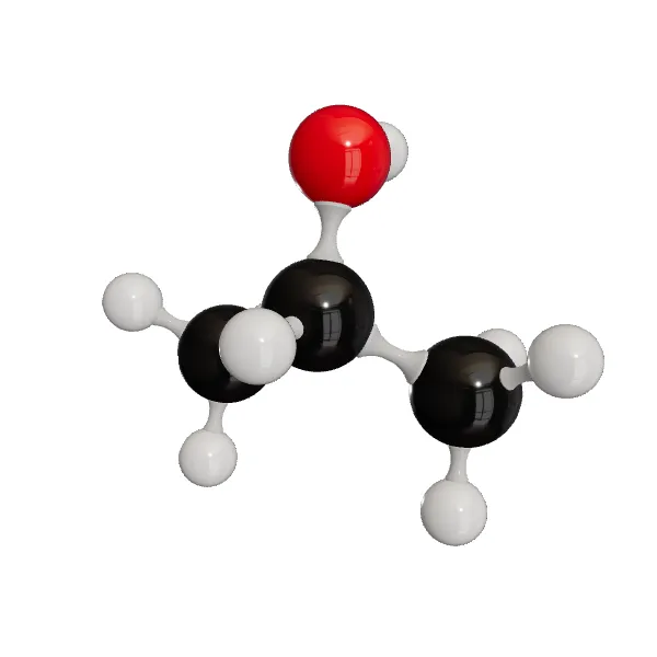 3D model of Isopropanol