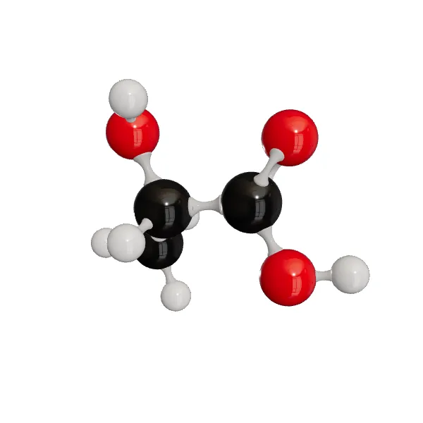 3D model of Lactic Acid