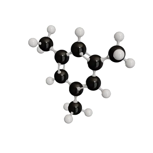 3D model of Mesitylene