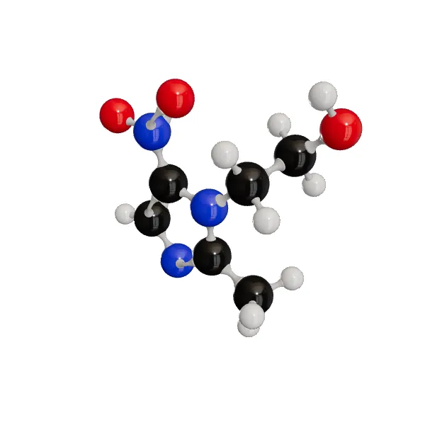 3D model of Metronidazole
