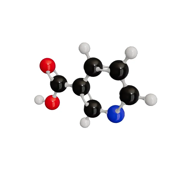 3D model of Nicotinic Acid