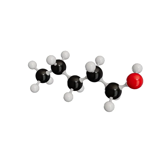 3D model of 1-Pentanol