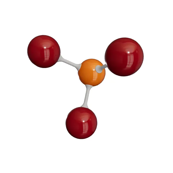 3D model of Phosphorus tribromide