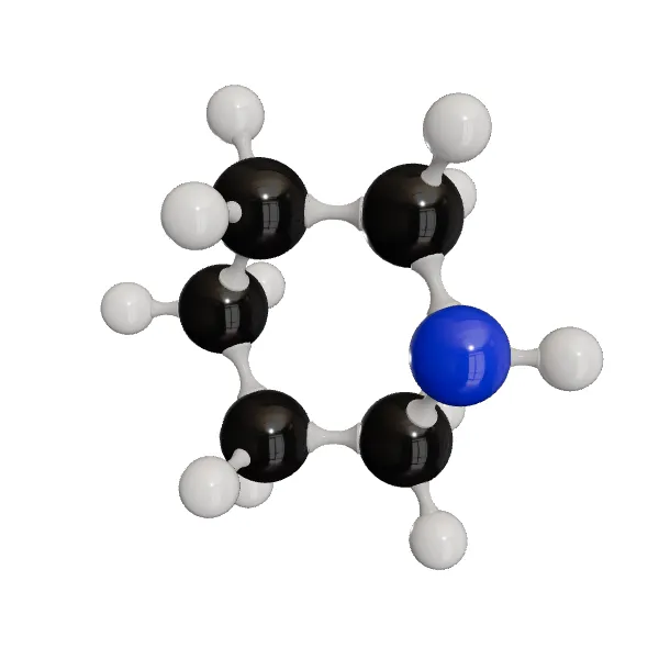 3D model of Piperidine