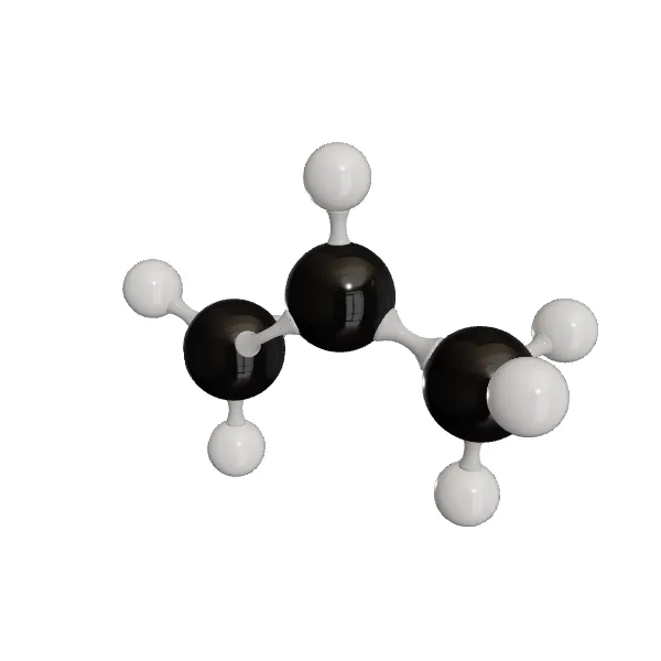 3D model of Propylene