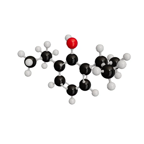 3D model of Propofol