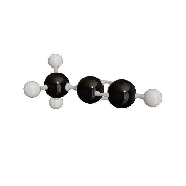 3D model of Propyne