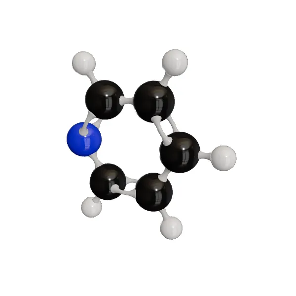 3D model of Pyridine