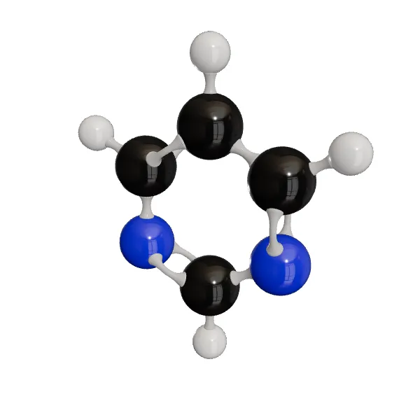 3D model of Pyrimidine