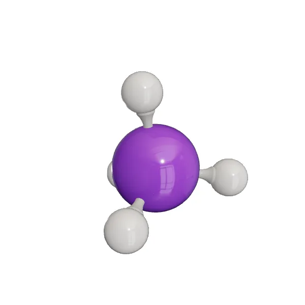 3D model of Sodium borohydride