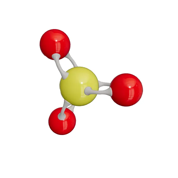 3D model of Sulfur trioxide