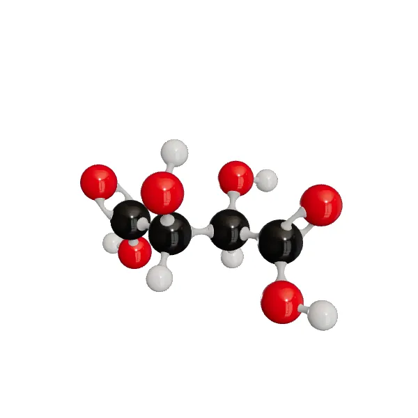 3D model of L-Tartaric acid