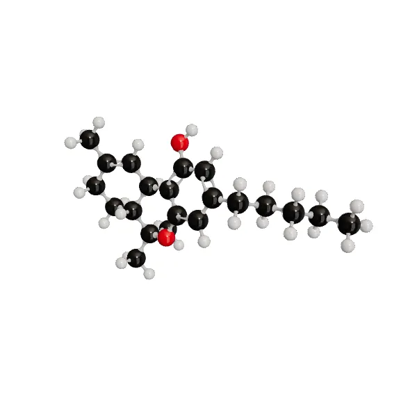 3D model of Tetrahydrocannabinol