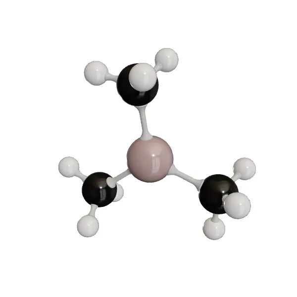 3D model of Trimethylaluminum