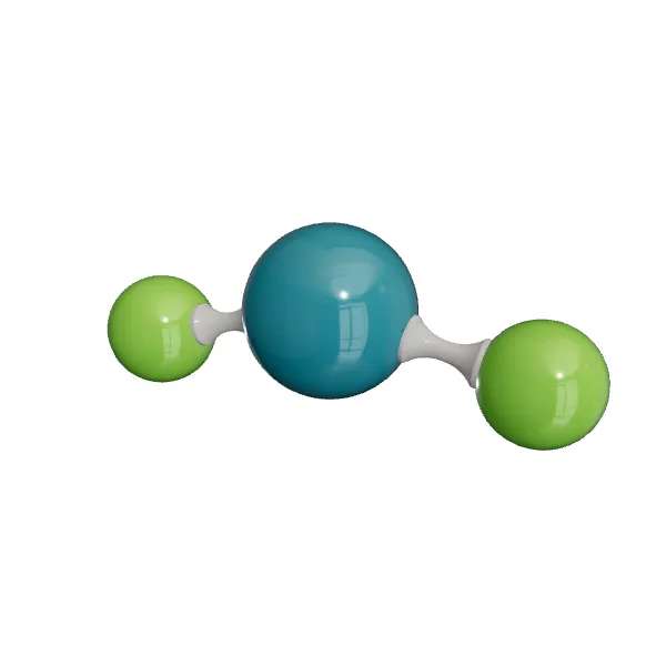 3D model of Xenon difluoride